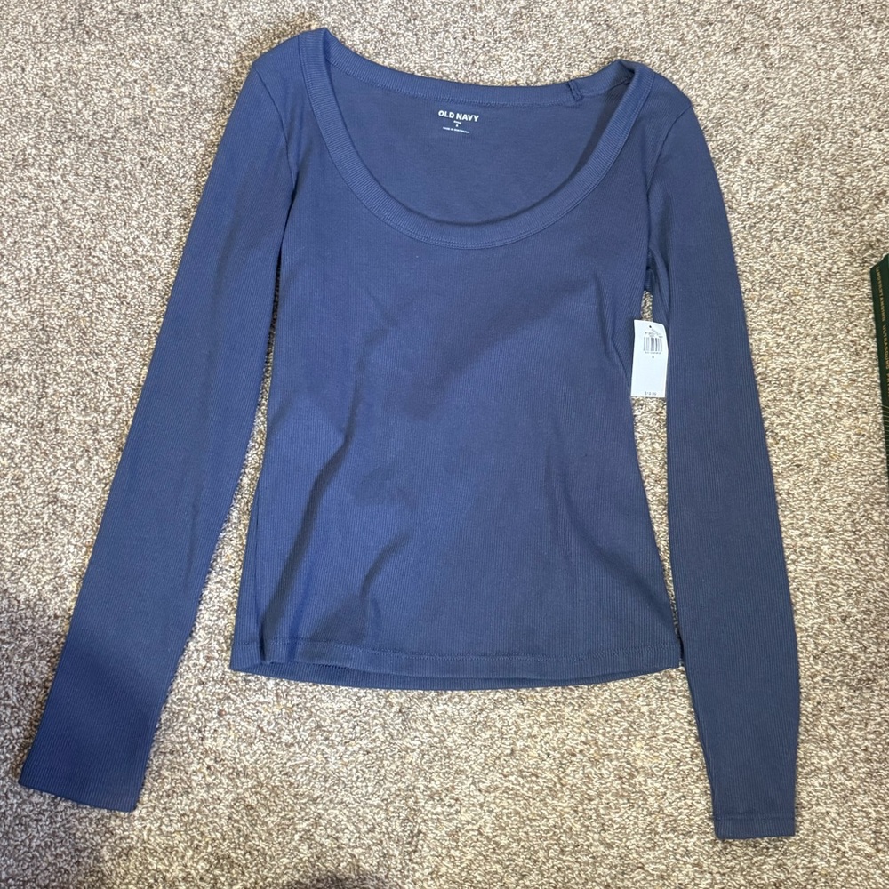 Blue long sleeve size s